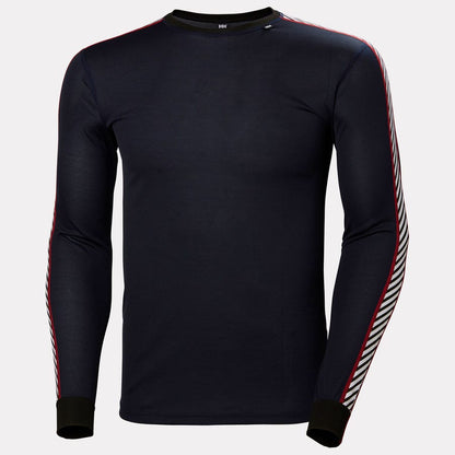 Men's LIFA Stripe Long-Sleeve Crew Base Layer