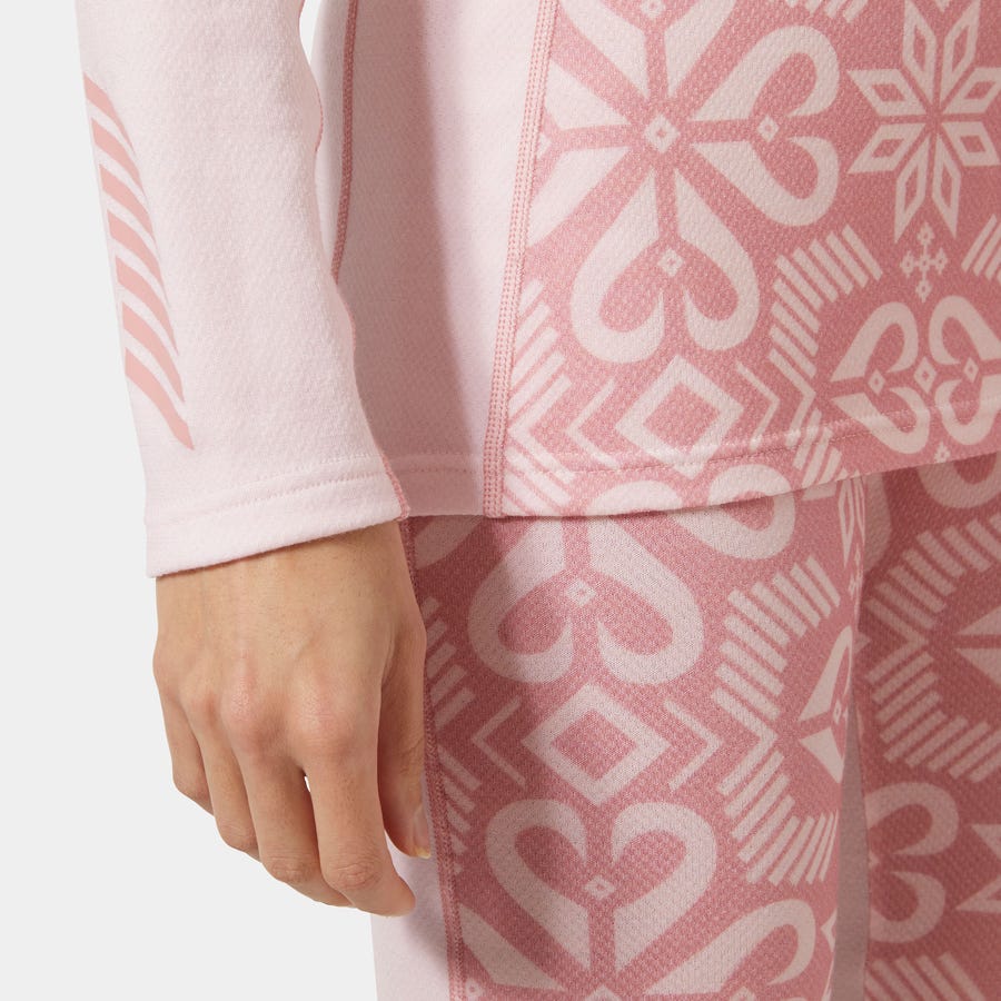 Women's LIFA Merino Midweight Graphic Half-Zip Base Layer