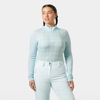 Women's LIFA Merino Midweight Graphic Half-Zip Base Layer