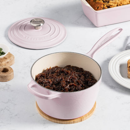 Signature Cast Iron 1.75-quart Shallot Saucepan