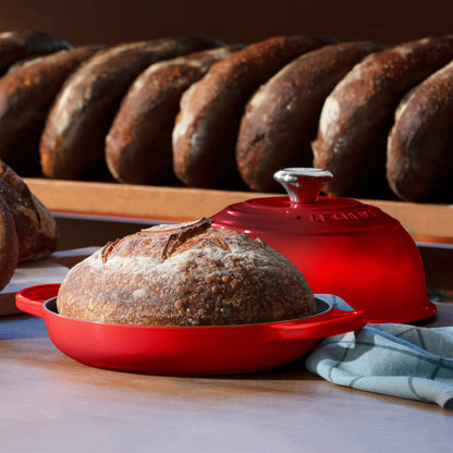 Signature Cast Iron 9.5-inch Cerise Bread Oven