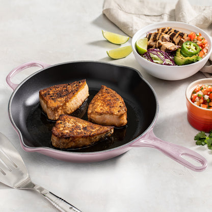 Signature Cast Iron 10.25-inch Shallot Iron Handle Skillet