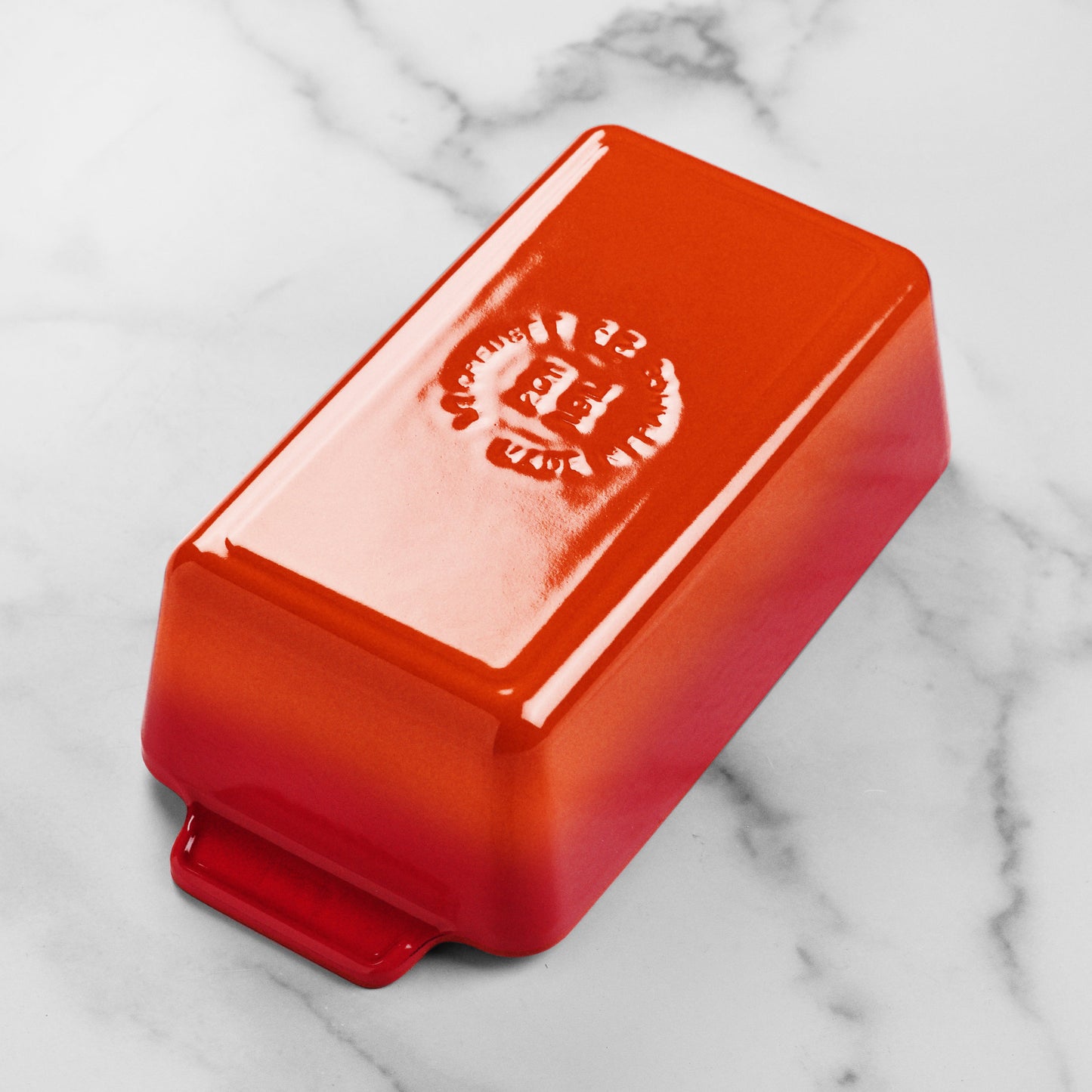 Signature Cast Iron 9 x 5-inch Flame Loaf Pan