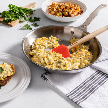 Stainless Steel 8-inch Skillet