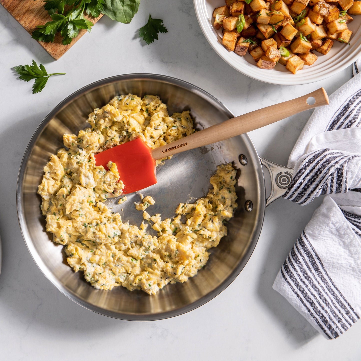 Stainless Steel 12-inch Skillet