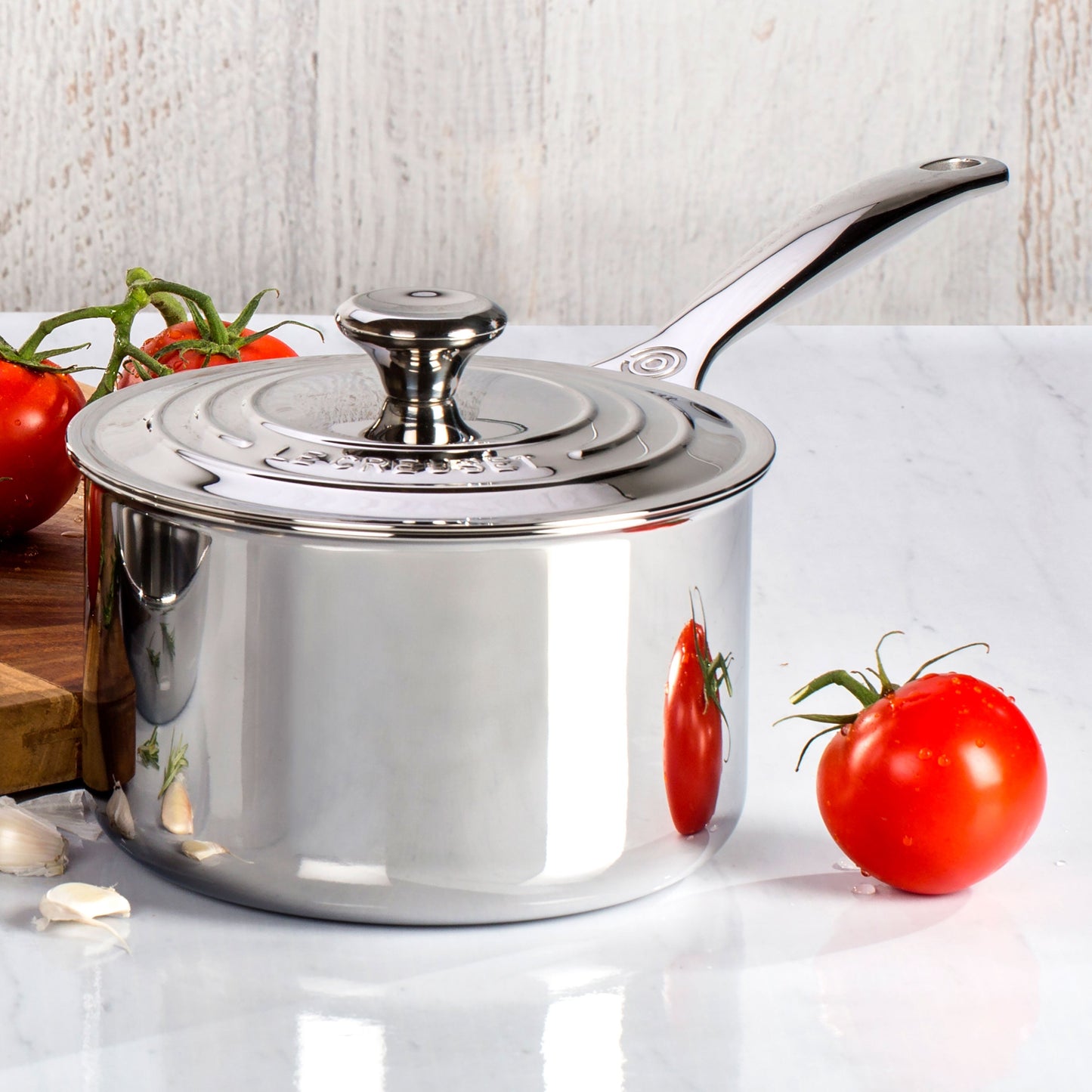 Stainless Steel 3-quart Saucepan