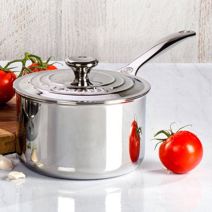 Stainless Steel 3-quart Saucepan