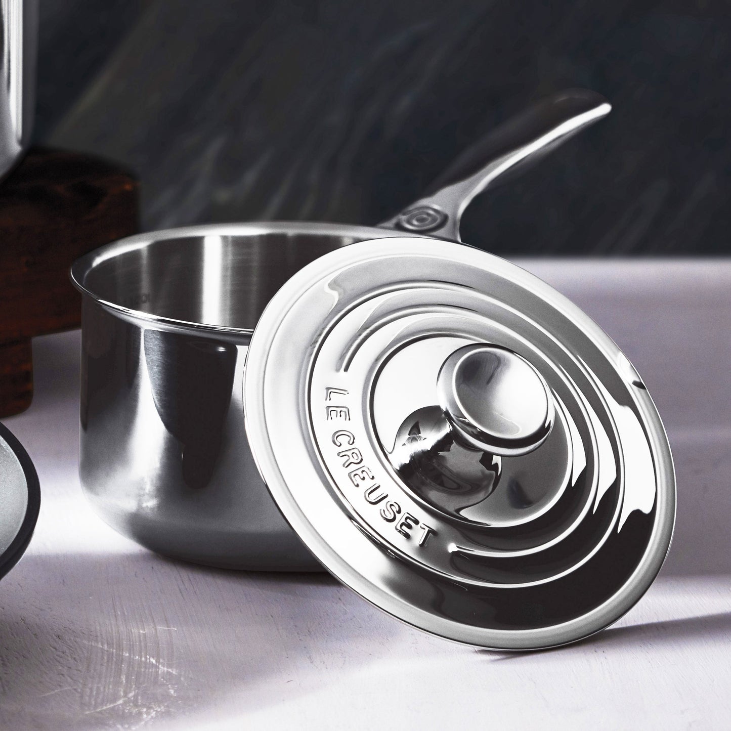 Stainless Steel 3-quart Saucepan