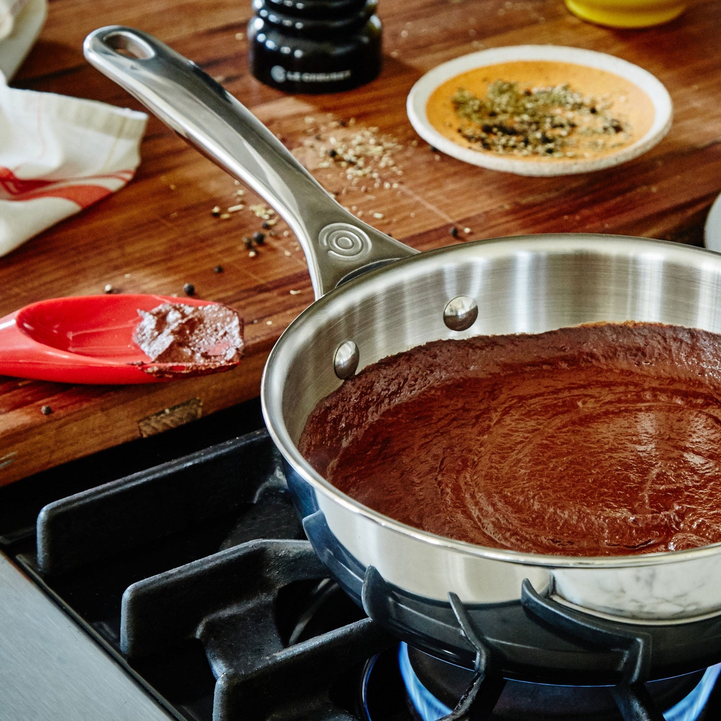 Stainless Steel 3.5-quart Saucier