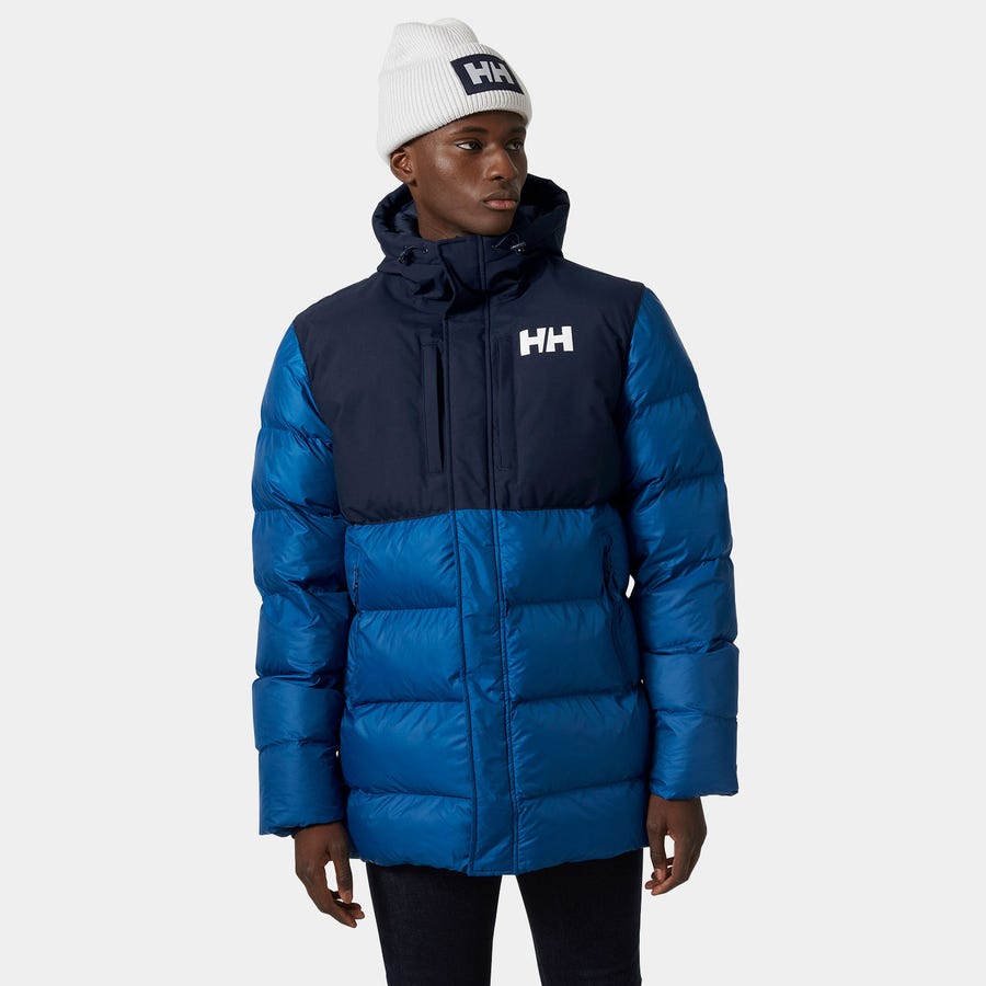 Men's Active Puffy Long Jacket