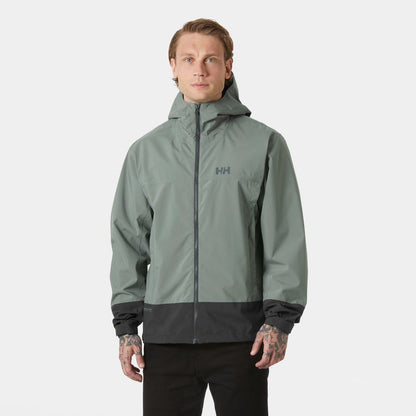 Men's Block Hooded Jacket