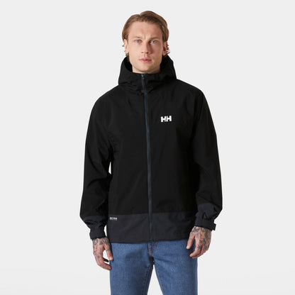 Men's Block Hooded Jacket
