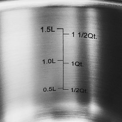 Stainless Steel 2-quart Saucepan