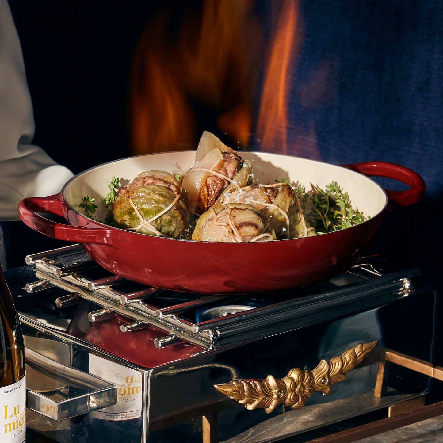 Signature Cast Iron 3.5-quart Rhone Braiser