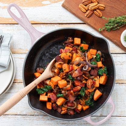 Signature Cast Iron 10.25-inch Shallot Iron Handle Skillet