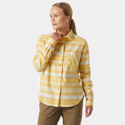 Women's Lokka Organic Flannel Long Sleeve Shirt