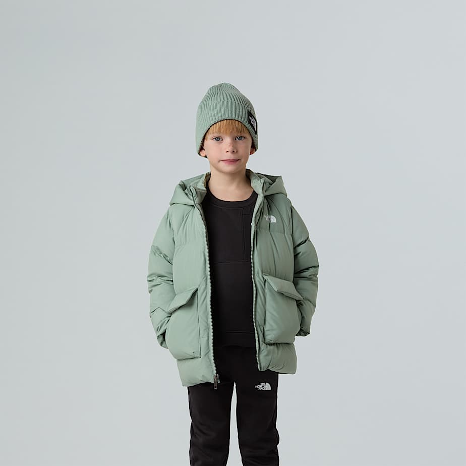 Kids' Down Fleece-Lined Parka