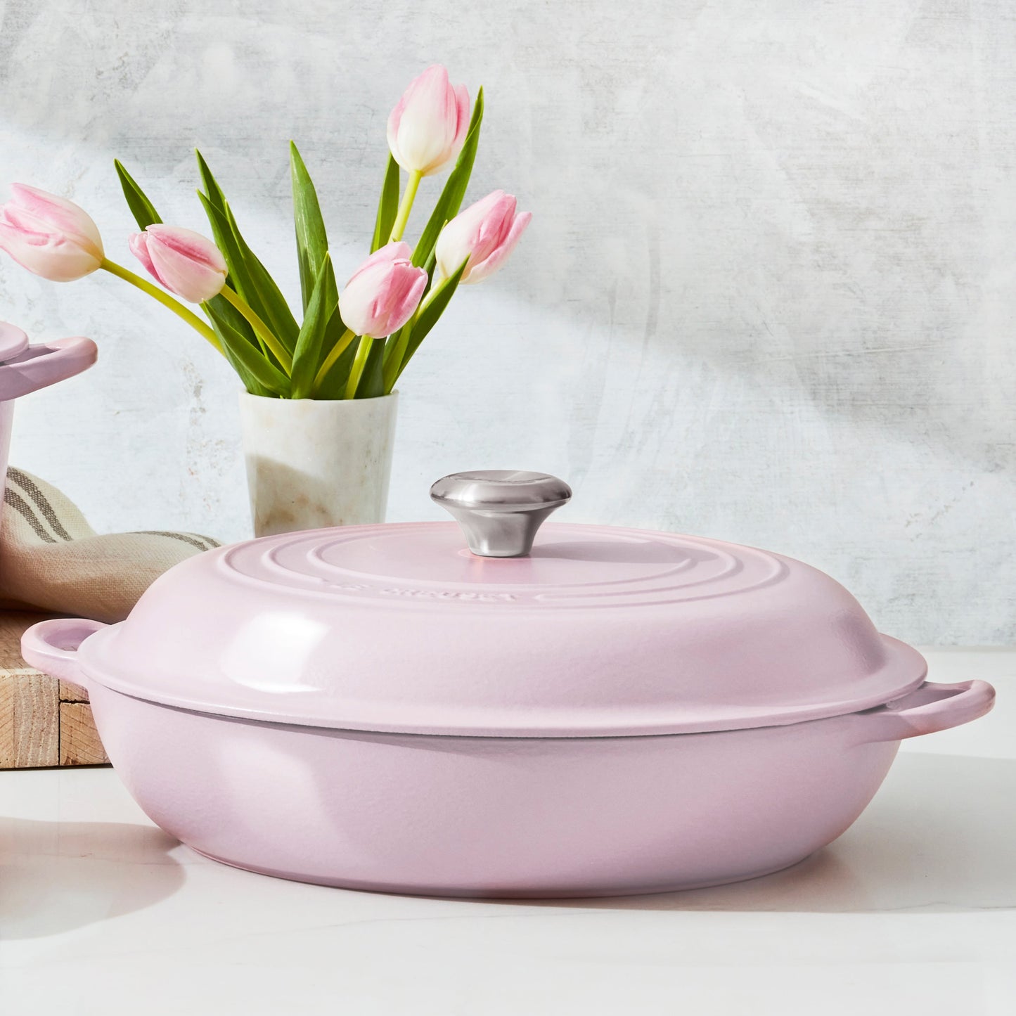 Signature Cast Iron 5-quart Shallot Braiser