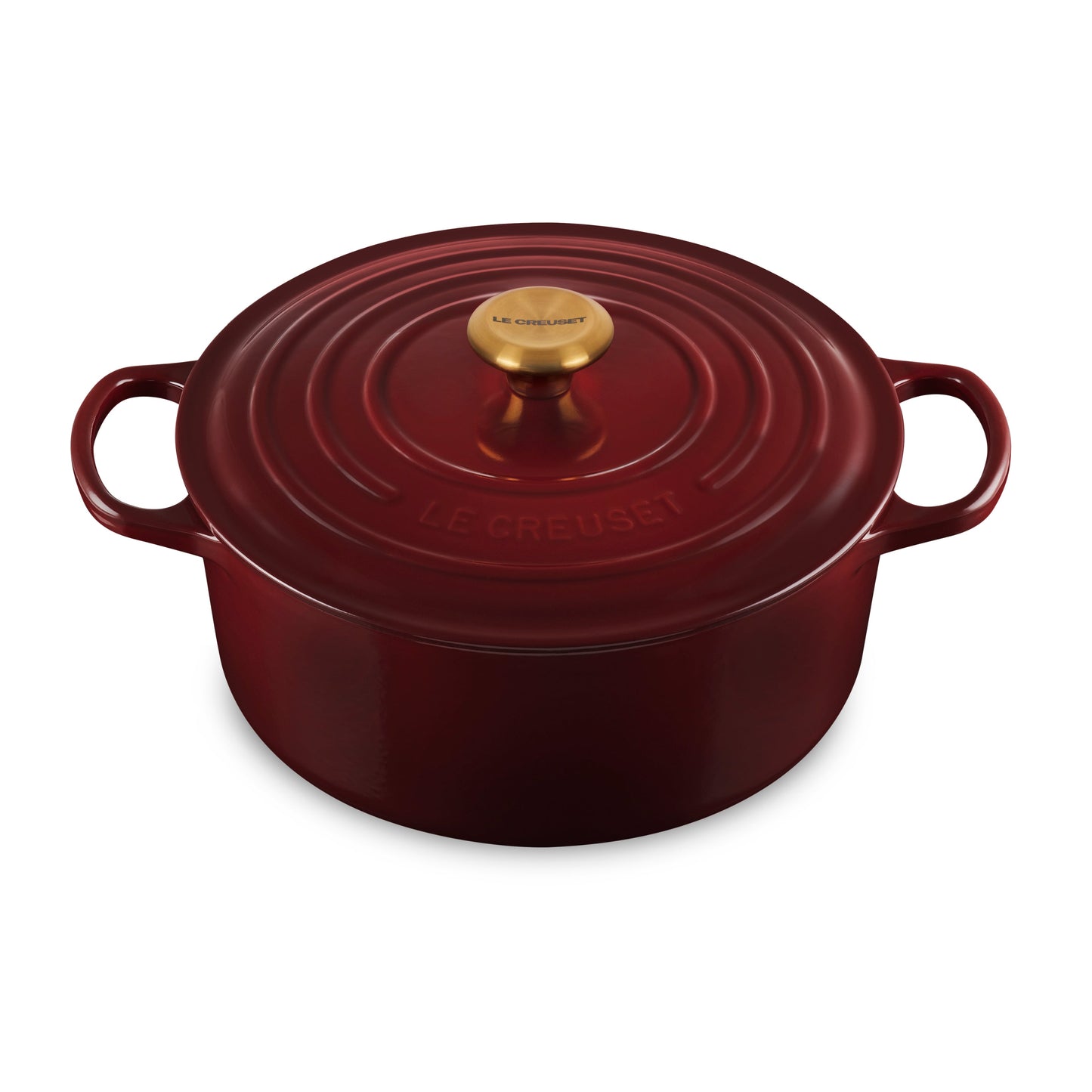 Signature Cast Iron 7.25-quart Rhone Round Dutch Oven