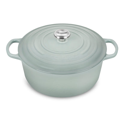 Signature Cast Iron 9-quart Sea Salt Round Dutch Oven