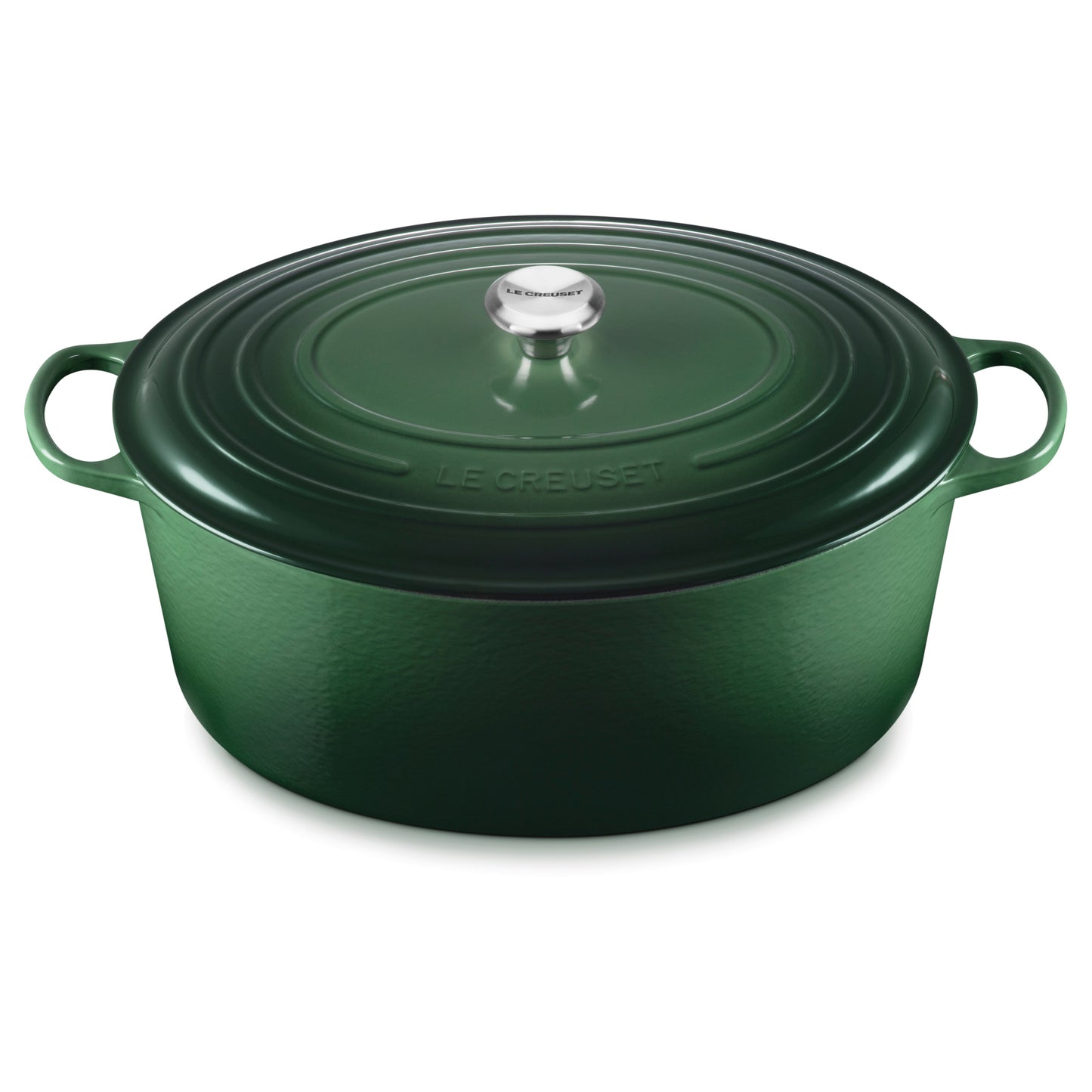 Signature Cast Iron 15.5-quart Artichaut Oval Dutch Oven
