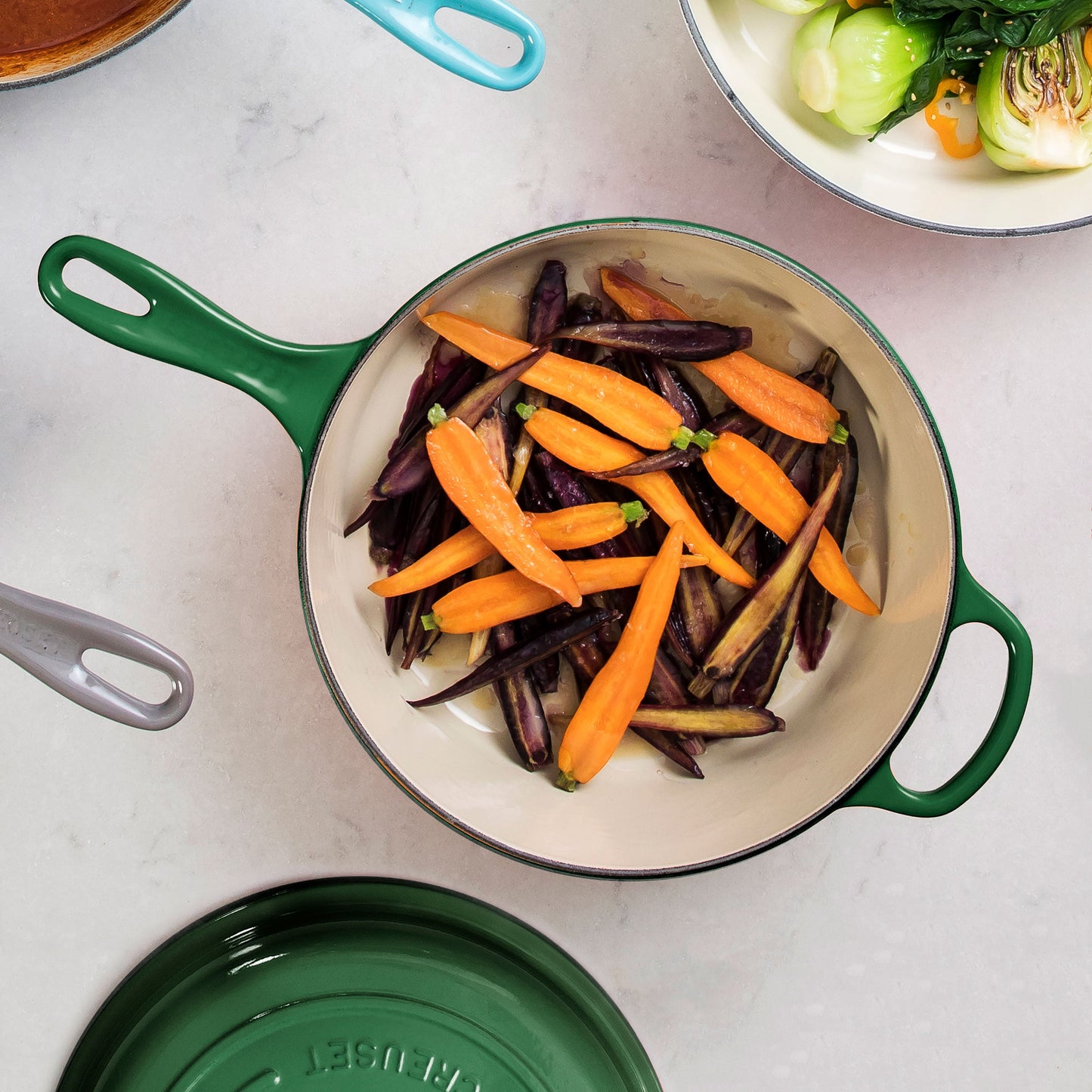 Signature Cast Iron 3.75-quart Artichaut Cassadou