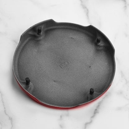 Signature Cast Iron 8.8-inch Cerise Round Trivet