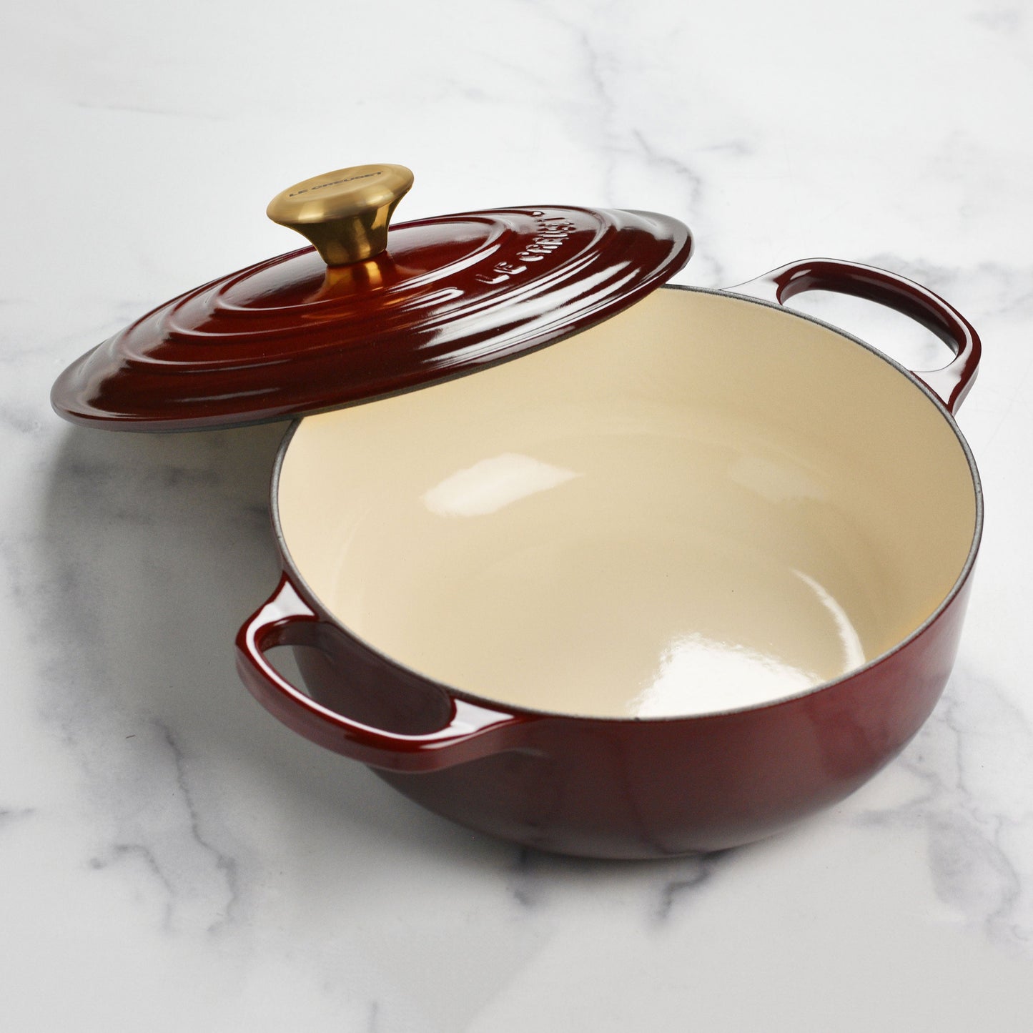 Signature Cast Iron 3.5-quart Rhone Sauteuse Dutch Oven