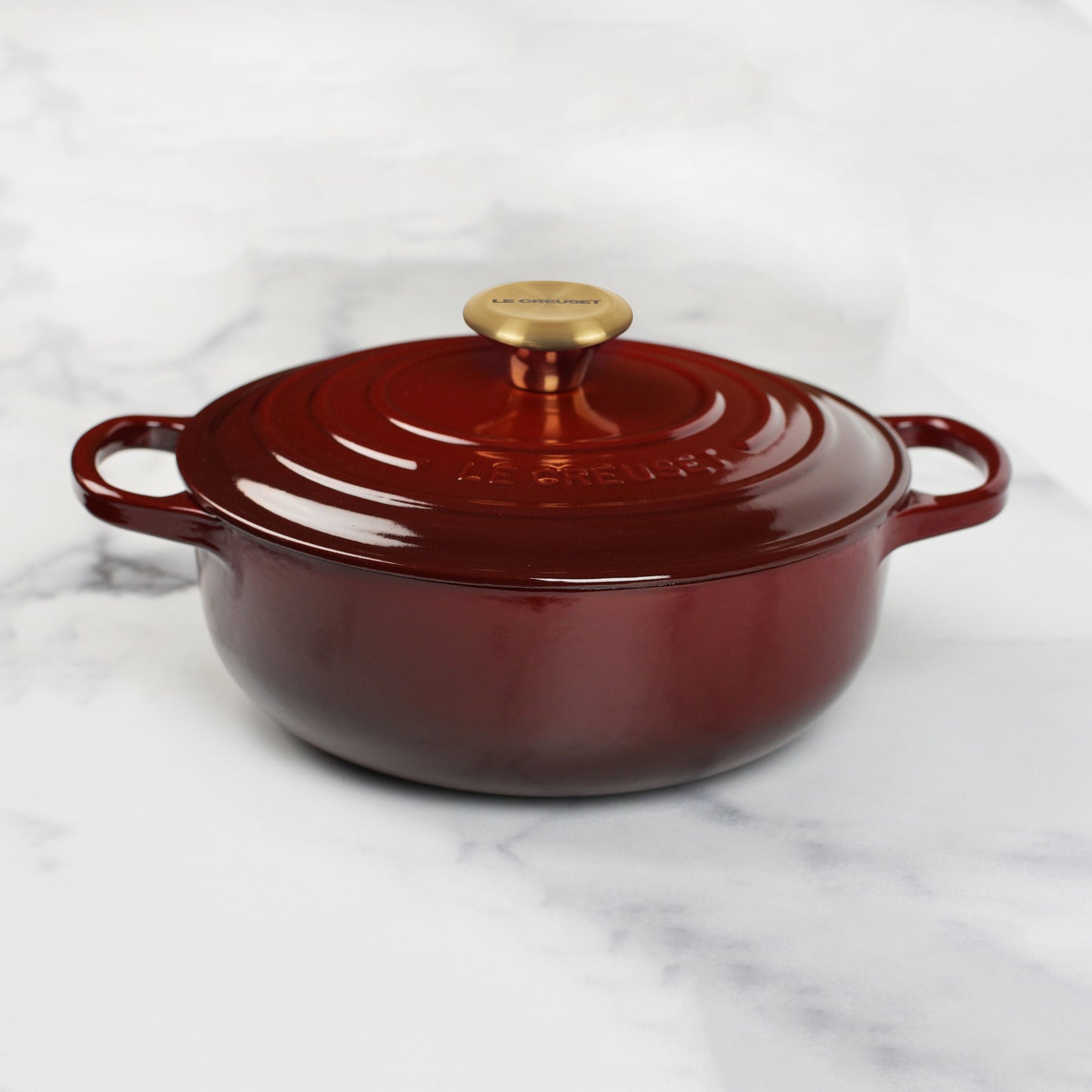 Signature Cast Iron 3.5-quart Rhone Sauteuse Dutch Oven