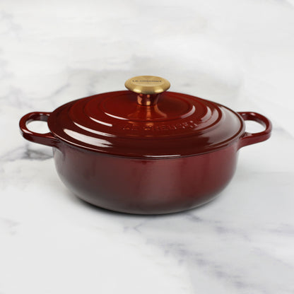 Signature Cast Iron 3.5-quart Rhone Sauteuse Dutch Oven