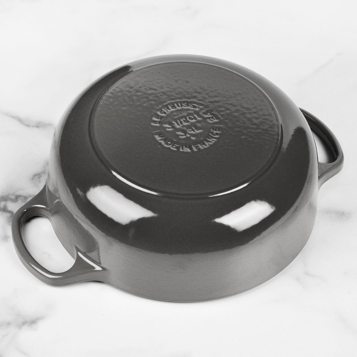 Signature Cast Iron 3.5-quart Oyster Sauteuse Dutch Oven