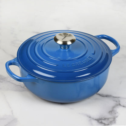 Signature Cast Iron 3.5-quart Marseille Sauteuse Dutch Oven