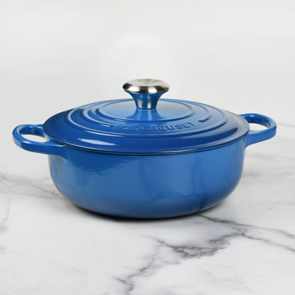 Signature Cast Iron 3.5-quart Marseille Sauteuse Dutch Oven