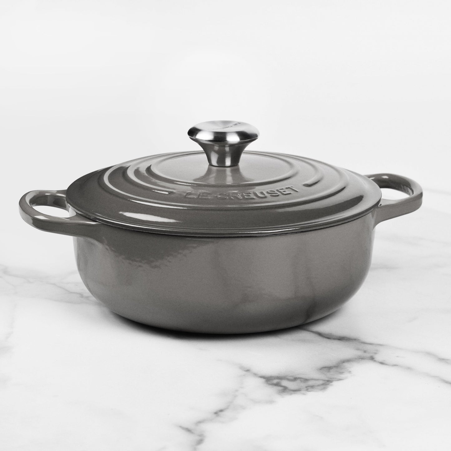 Signature Cast Iron 3.5-quart Oyster Sauteuse Dutch Oven