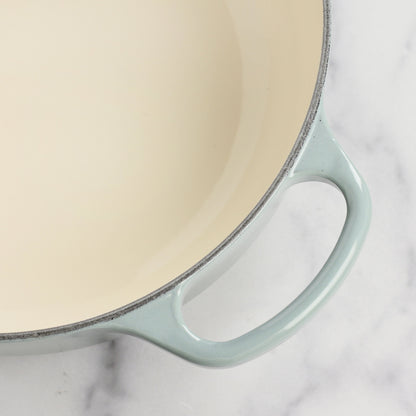 Signature Cast Iron 3.5-quart Sea Salt Sauteuse Dutch Oven