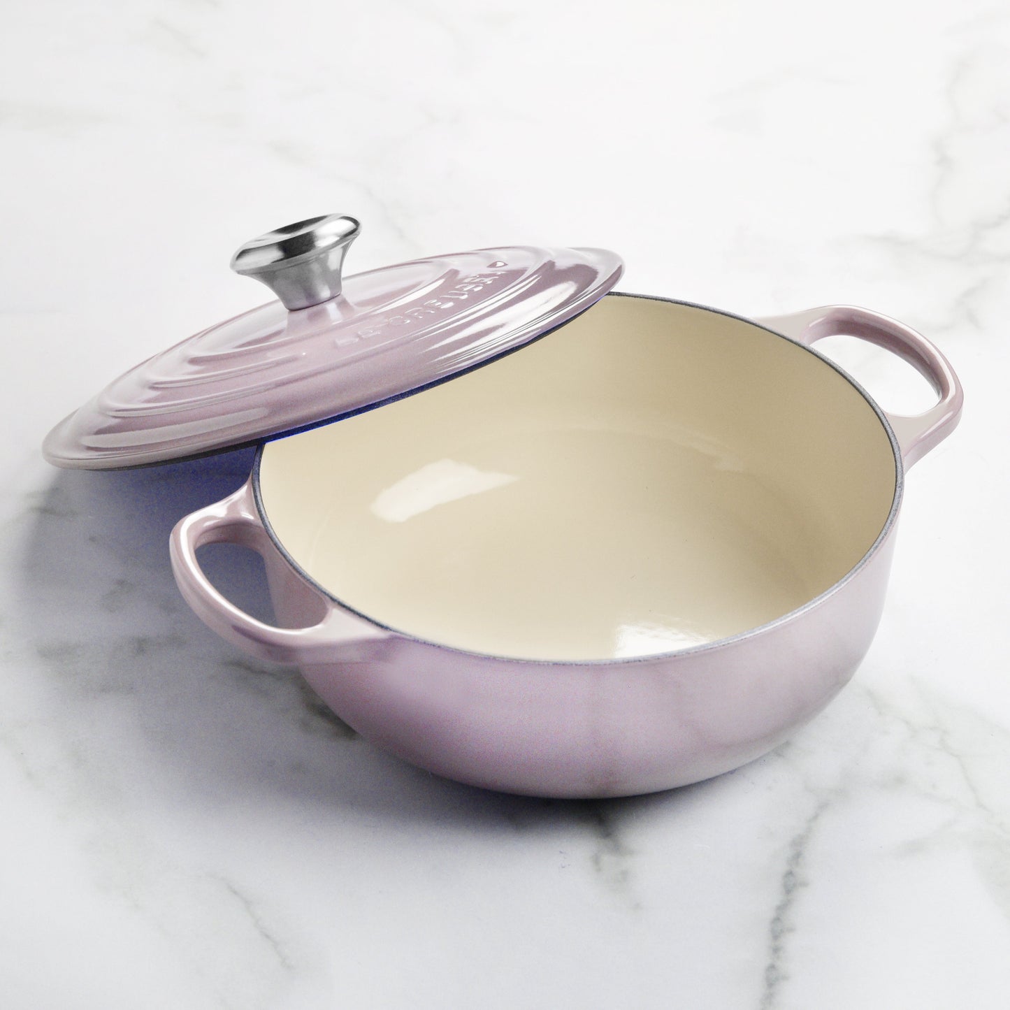 Signature Cast Iron 3.5-quart Shallot Sauteuse Dutch Oven