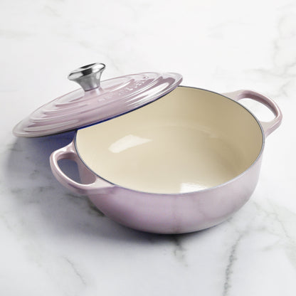 Signature Cast Iron 3.5-quart Shallot Sauteuse Dutch Oven