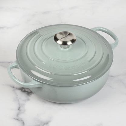 Signature Cast Iron 3.5-quart Sea Salt Sauteuse Dutch Oven