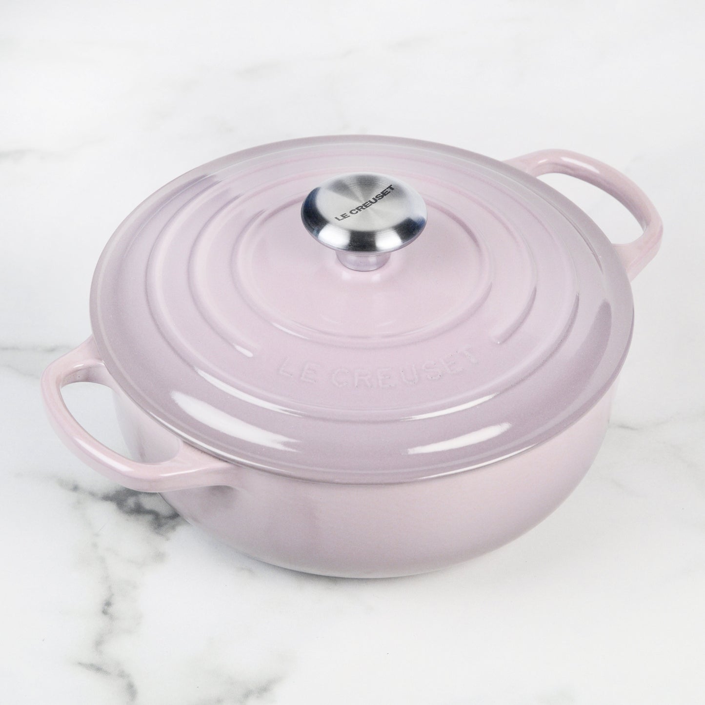 Signature Cast Iron 3.5-quart Shallot Sauteuse Dutch Oven