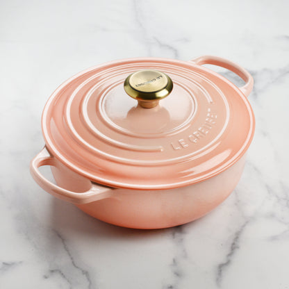 Signature Cast Iron 3.5-quart Peche Sauteuse Dutch Oven