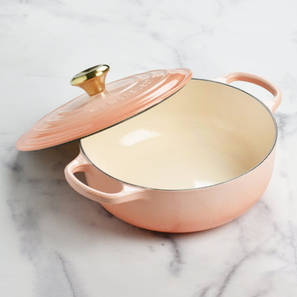 Signature Cast Iron 3.5-quart Peche Sauteuse Dutch Oven