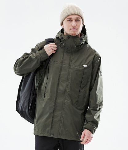 Outdoor Jacket For Men Olive Green