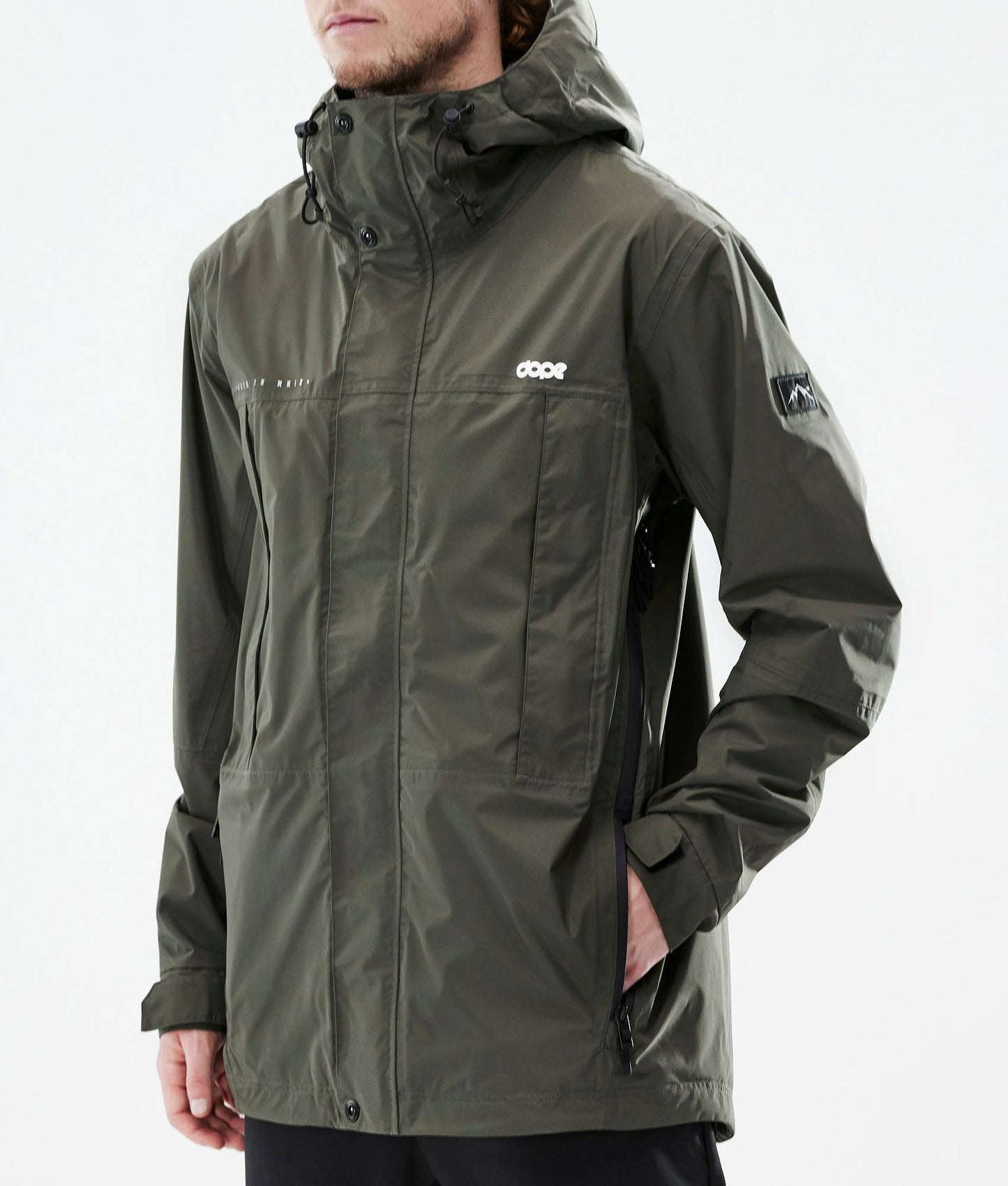 Outdoor Jacket For Men Olive Green