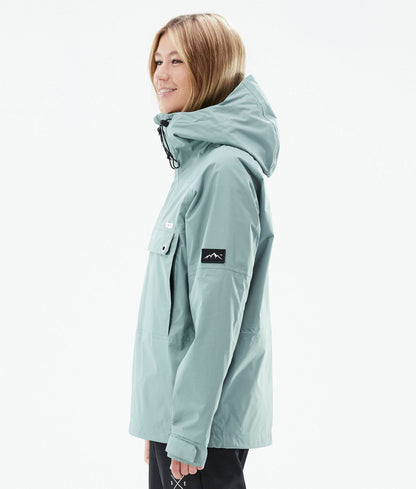 Outdoor Jacket For Women Faded Green