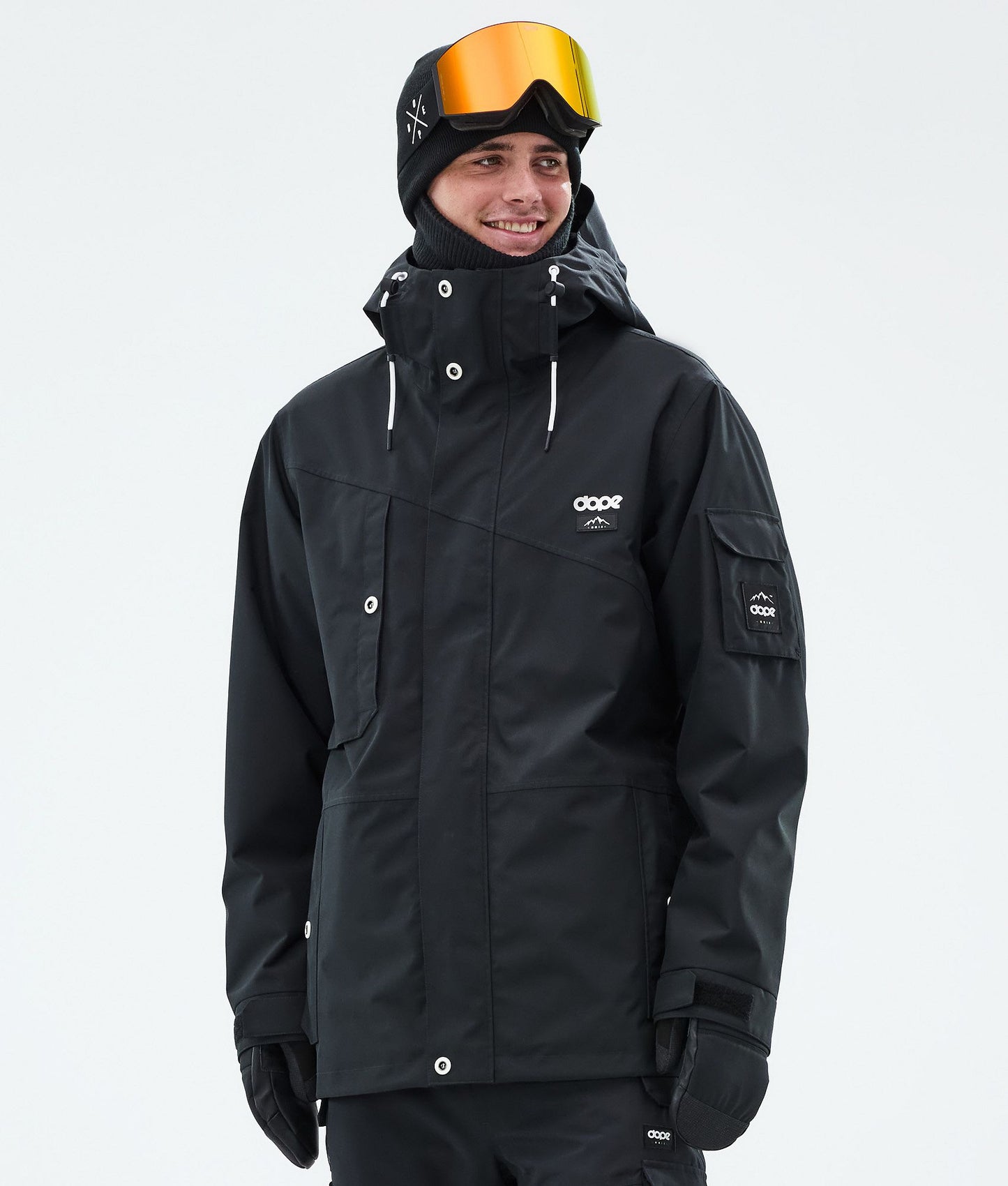 Snowboard Jacket For Men Black