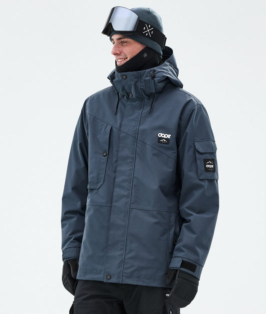 Snowboard Jacket For Men Metal Blue