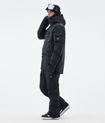 Snowboard Jacket For Men Black