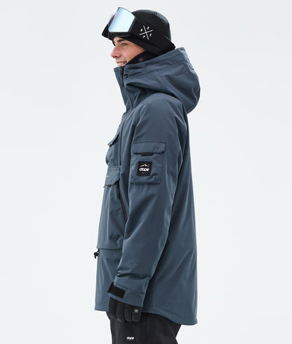 Snowboard Jacket For Men Metal Blue