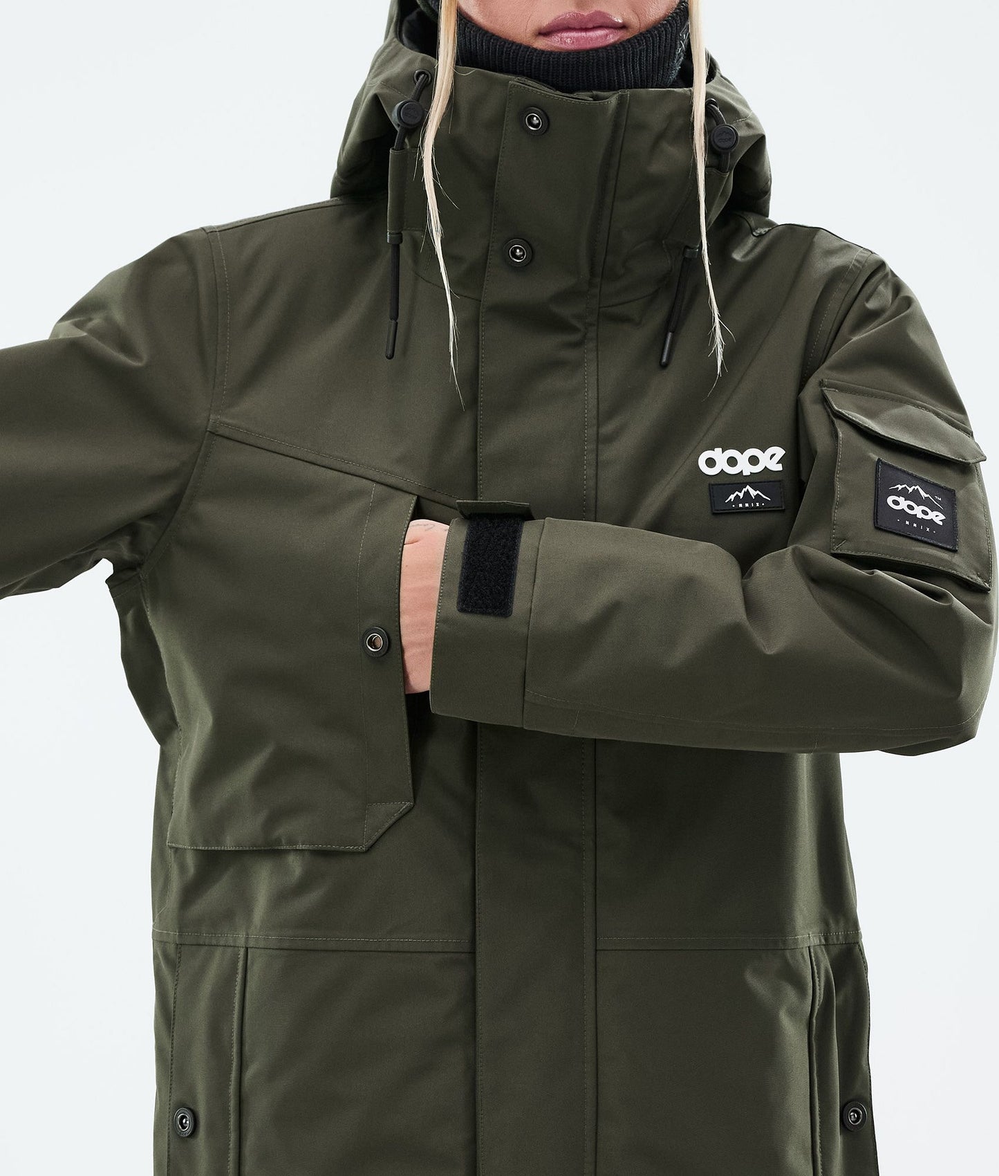 Snowboard Jacket For Women Olive Green