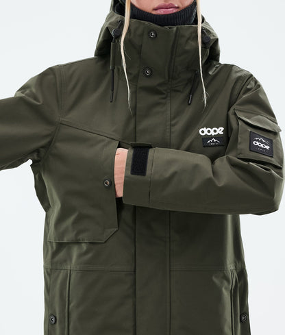 Snowboard Jacket For Women Olive Green